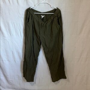 Caslon Olive Wide Leg Pants
